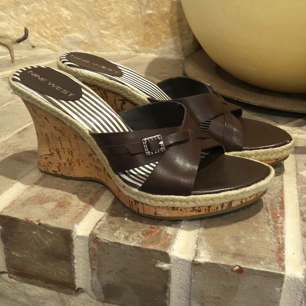Nine West Cork Wedge